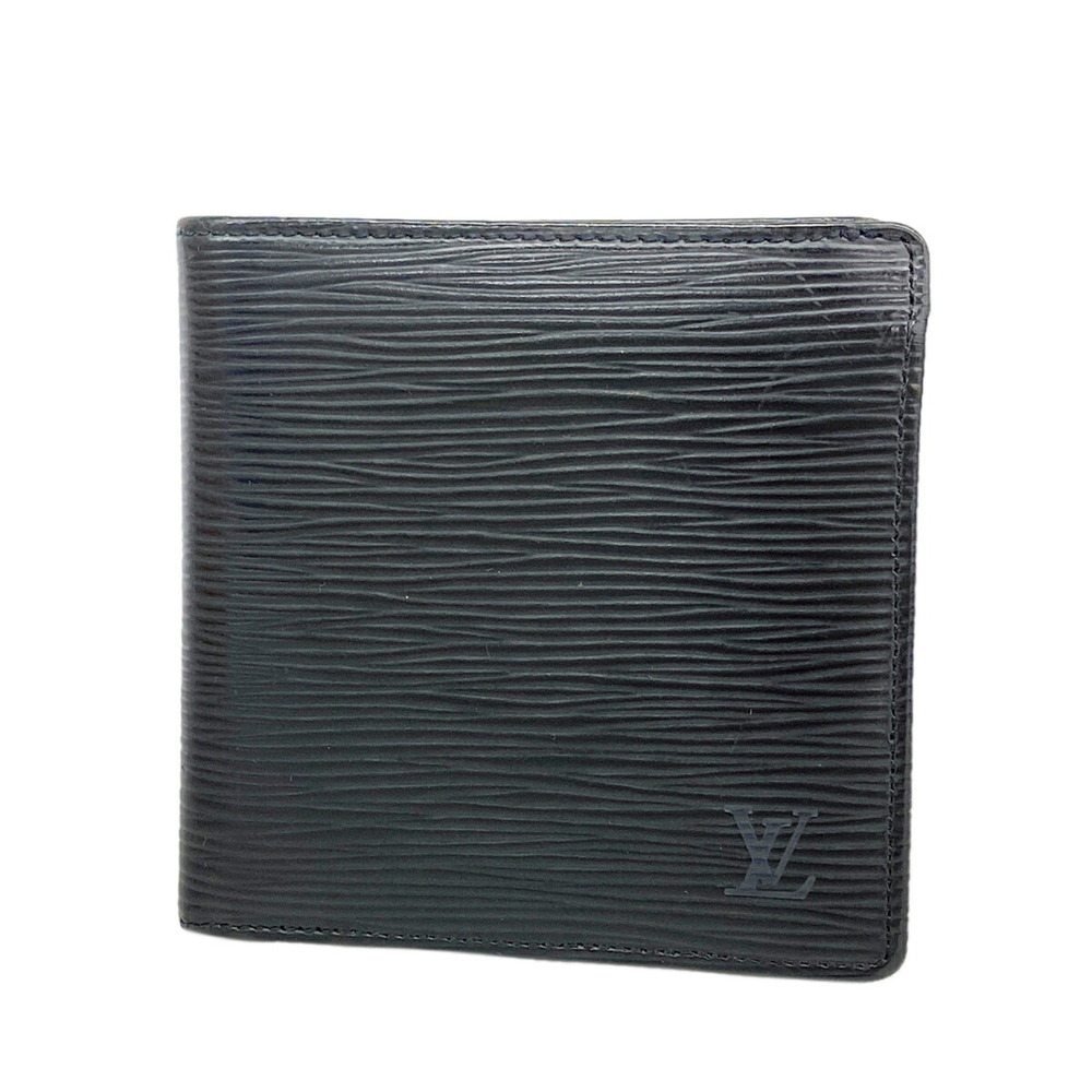 Louis Vuitton Epi Leather Wallet Portefeuille Cartes Crédit Monnaie M63542 No...